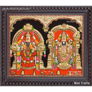 3D Balaji Thayar Tanjore Painting