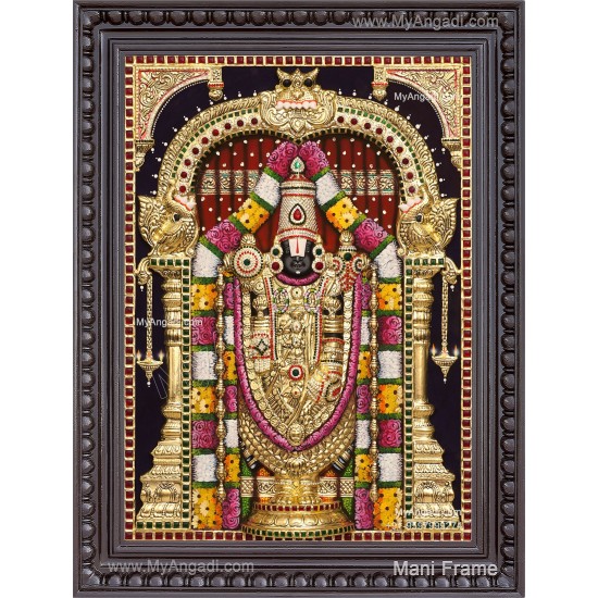 3D Balaji Tanjore Painting
