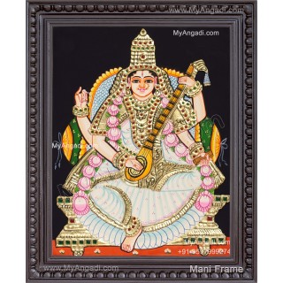 Saraswathi Tanjore Painting