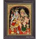 Siva Family Tanjore Painting Siva Family Tanjore Painting