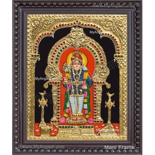 Raja Alangara Murugan Tanjore Painting