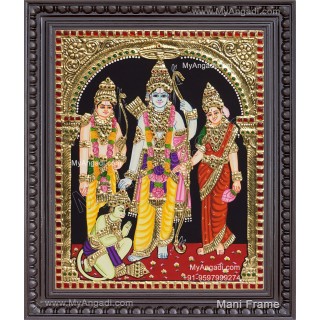 Ram Darbar Tanjore Painting