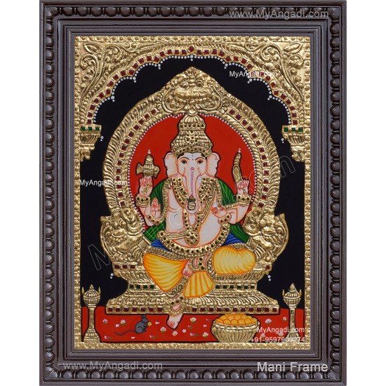 Ganapathi Tanjore Painting Ganapathi Tanjore Painting