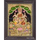 Kubera Lakshmi Tanjore Painting Kubera Lakshmi Tanjore Painting