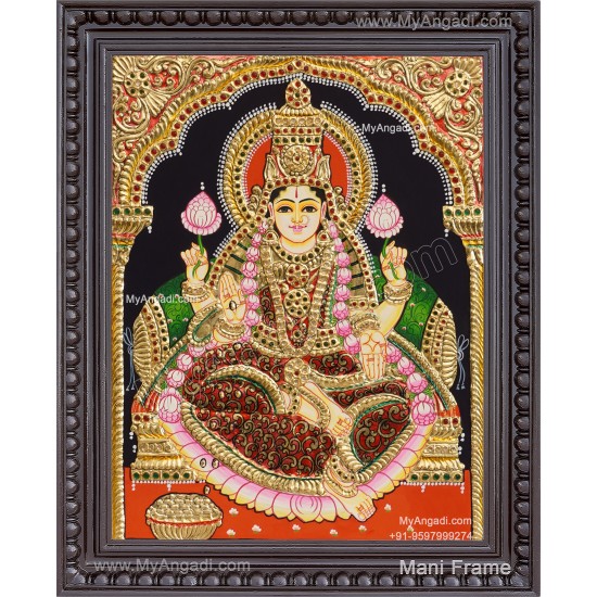 Mahalakshmi Tanjore Painting Mahalakshmi Tanjore Painting
