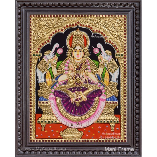 Gaja Lakshmi Tanjore Painting Gaja Lakshmi Tanjore Painting