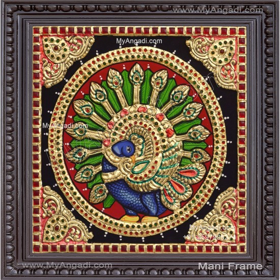Peacock Tanjore Painting