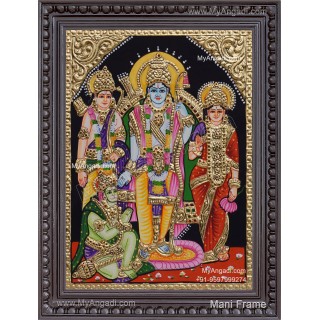 Ram Darbar Tanjore Painting