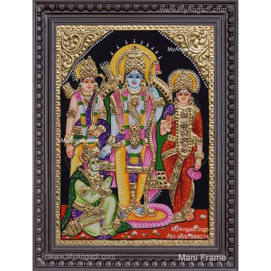 Ram Darbar Tanjore Painting Ram Darbar Tanjore Painting
