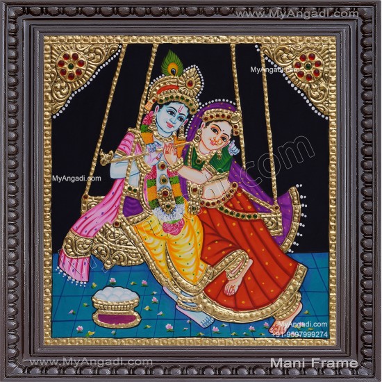 Radha Krishna Tanjore Painting Radha Krishna Tanjore Painting