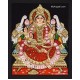 Gaja Lakshmi Tanjore Painting