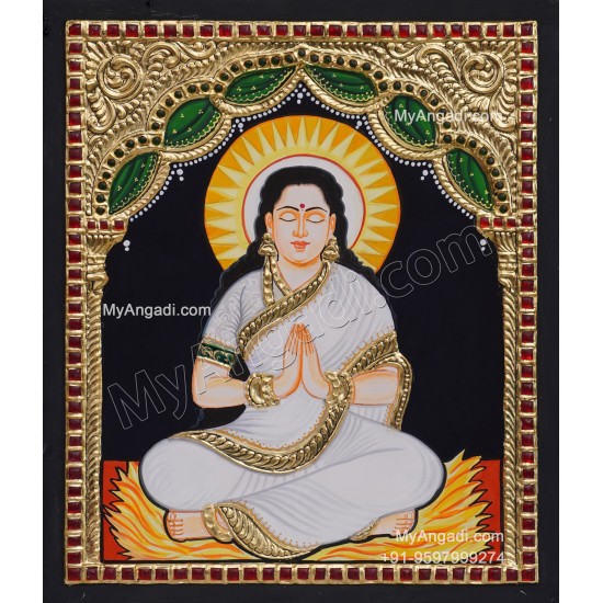 Vengamamba Ammavaru Tanjore Painting Vengamamba Ammavaru Tanjore Painting