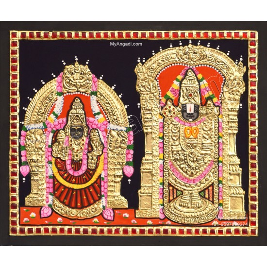 Balaji Thayar Tanjore Painting Balaji Thayar Tanjore Painting