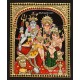 Siva Family Tanjore Painting Siva Family Tanjore Painting