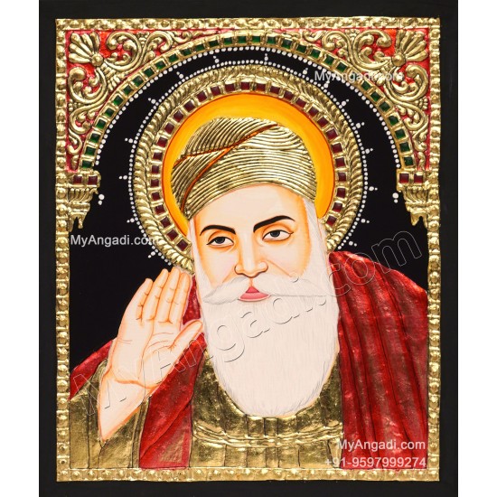 Guruji Tanjore Painting