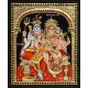 Shiva Family Tanjore Painting