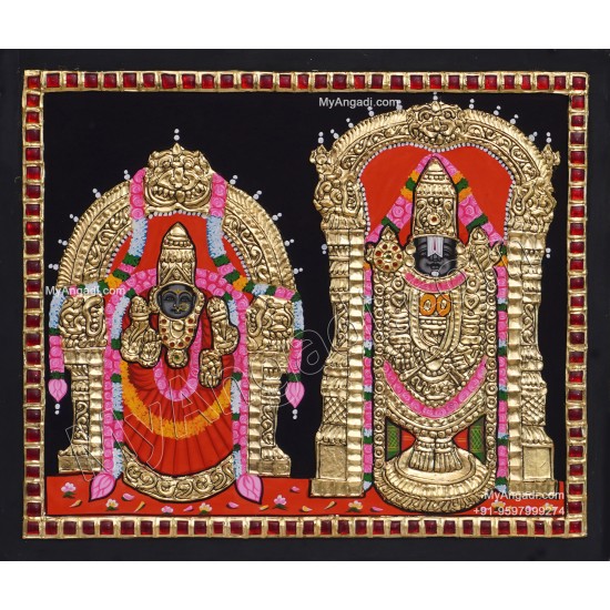 Balaji Thayar Tanjore Painting Balaji Thayar Tanjore Painting