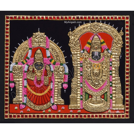 Balaji Thayar Tanjore Painting Balaji Thayar Tanjore Painting