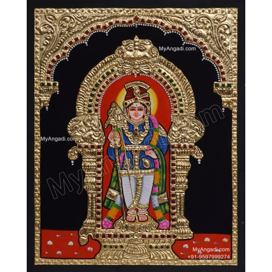 Murugan Tanjore Painting Murugan Tanjore Painting