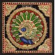 Peacock Tanjore Painting Peacock Tanjore Painting