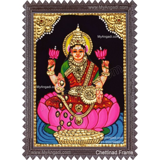 Maha Lakshmi Tanjore Painting