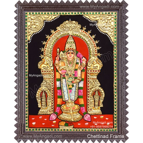 Murugan Tanjore Painting