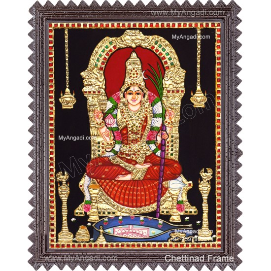 Kamatchi Amman Tanjore Paintings