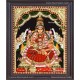 Gajalakshmi 3d Embossed Tanjore Painting