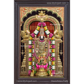 Balaji Lakshmi 3D Tanjore Painting