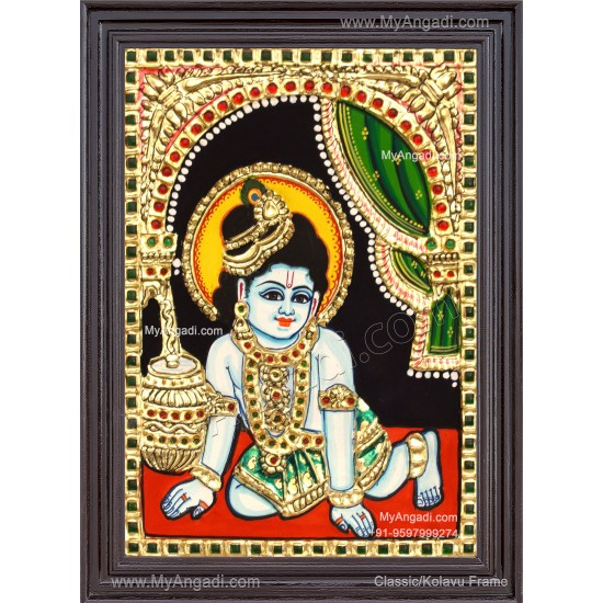 Krishna Tanjore Painting