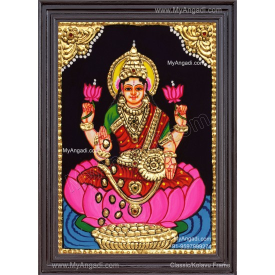 Maha Lakshmi Tanjore Painting