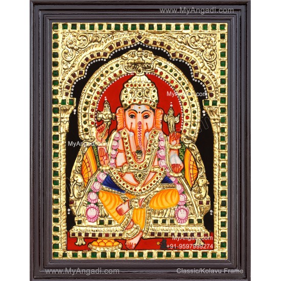 Ganesha  Tanjore Paintings
