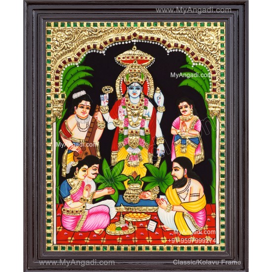 Sathya Narayana Tanjore Painting
