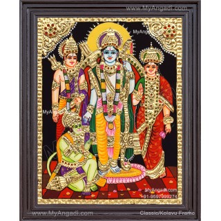 Ram Parivar Tanjore Painting