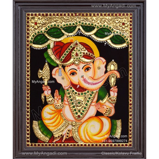 Ganesha Tanjore Painting
