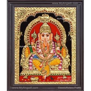 Ganesha Tanjore Painting