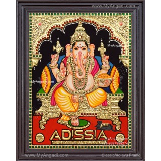 Ganapathi Tanjore Painting 