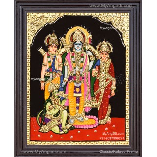 Ram Parivar Tanjore Painting