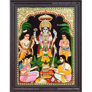 Sathya Narayana Tanjore Painting