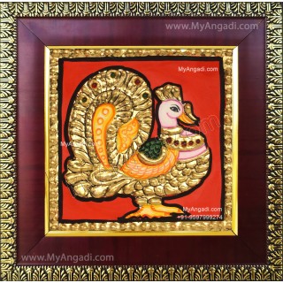 Peacock Tanjore Painting