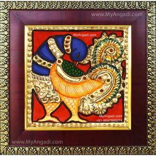 Peacock Tanjore Painting