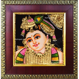 Krishna Tanjore Painting