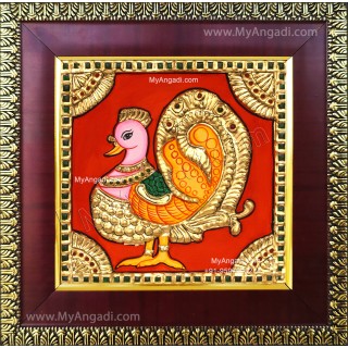 Peacock Tanjore Painting