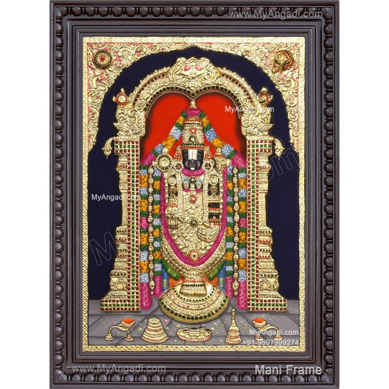 2D Balaji Tanjore Painting