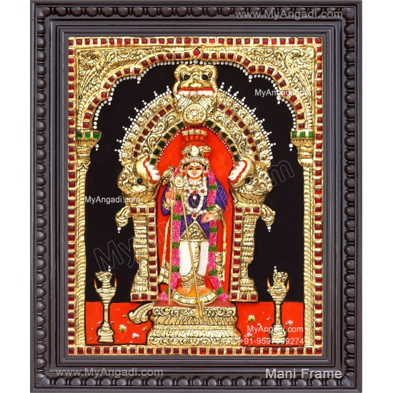 3D Murugar Tanjore Painting