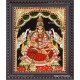 Gajalakshmi 3d Embossed Tanjore Painting