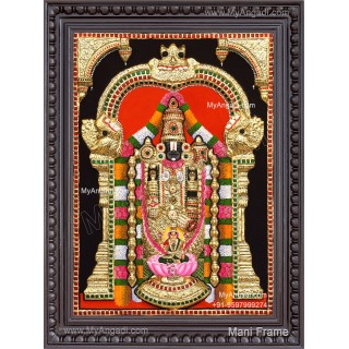 Balaji Lakshmi 3D Tanjore Painting