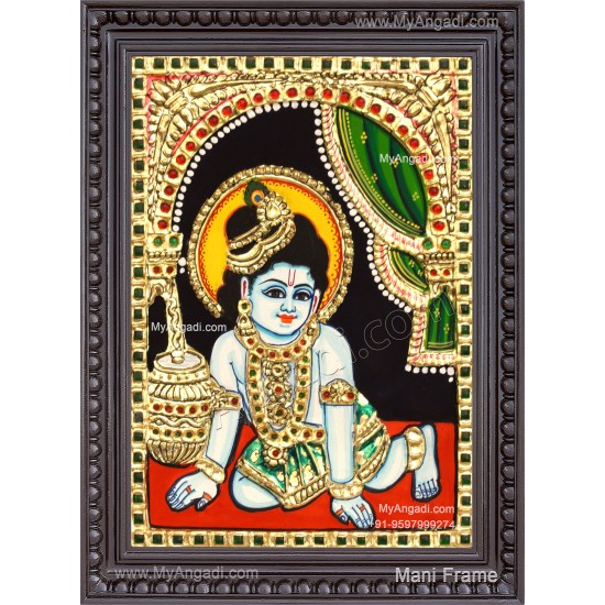 Krishna Tanjore Painting