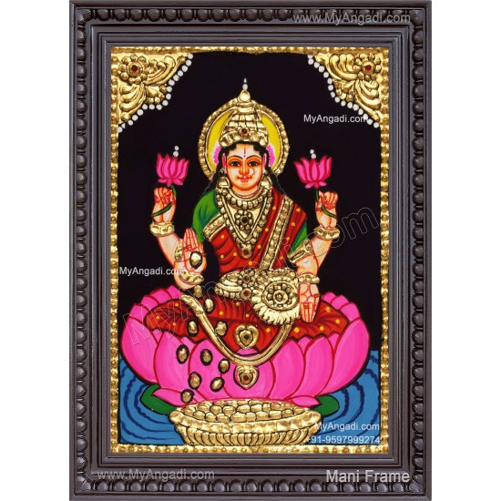 Maha Lakshmi Tanjore Painting