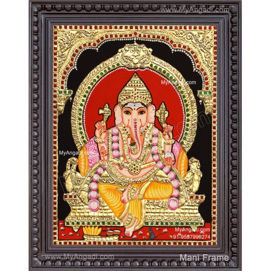 Ganapathi Tanjore Painting 